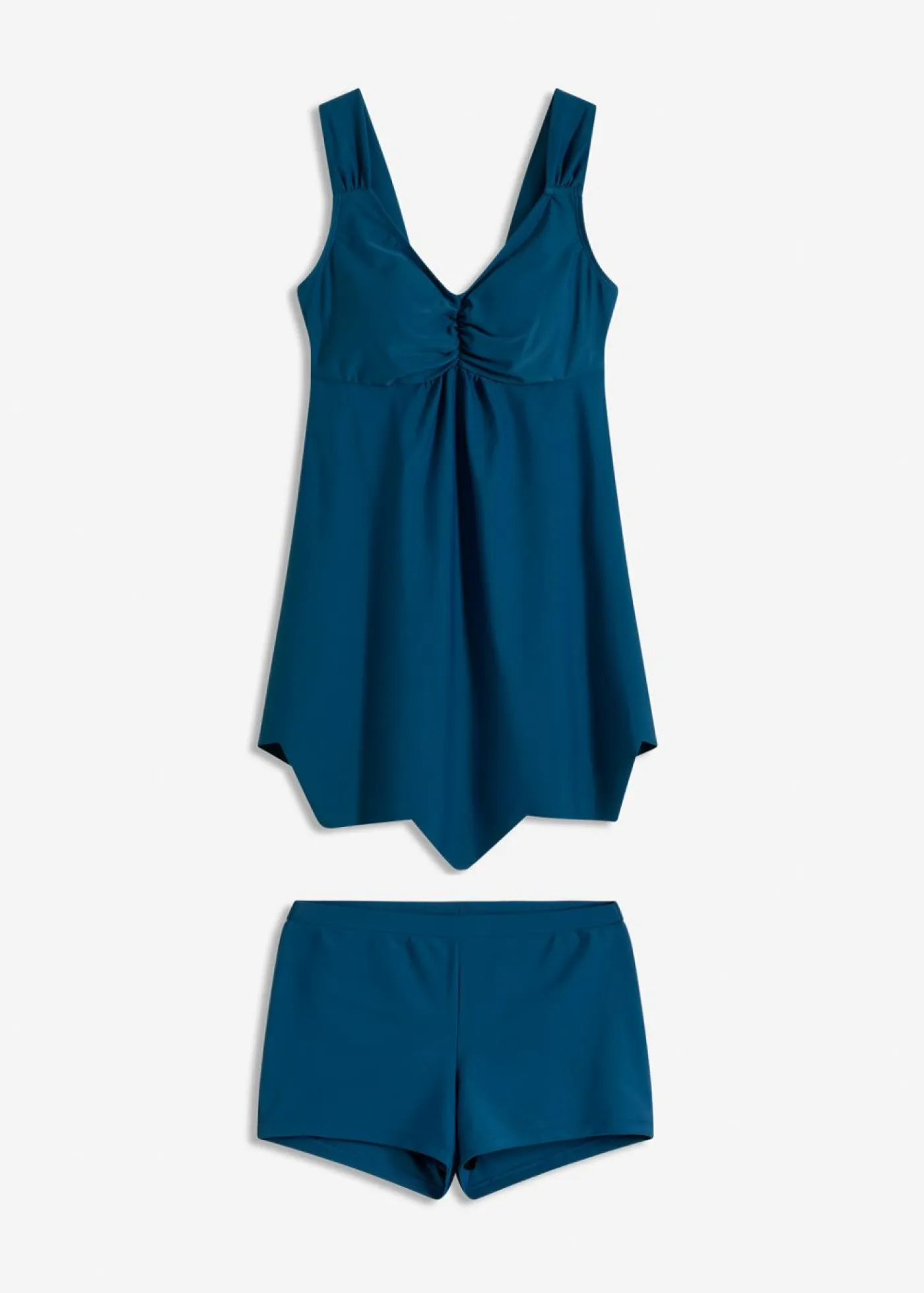 Discount Tankini largo con tirantes anchos (2 piezas) Mujer Tankinis|Novedades