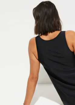 New Tankini largo de secado rápido con encaje (2 piezas) Mujer Tankinis