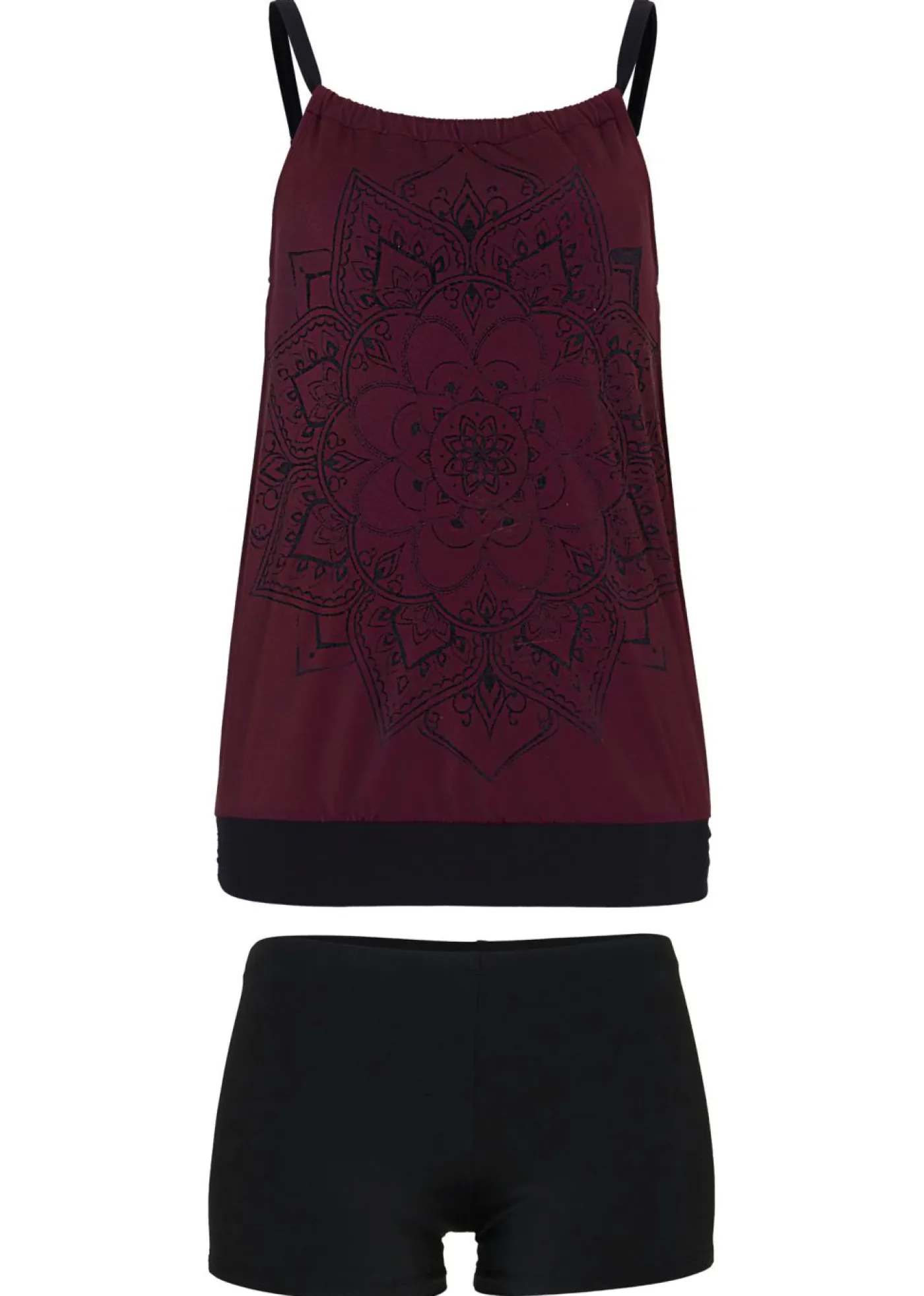 Outlet Tankini oversize (2 piezas) Mujer Ropa De Baño Deportiva|Tankinis
