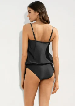 Sale Tankini oversize con tirantes desmontables (2 piezas) Mujer Tankinis