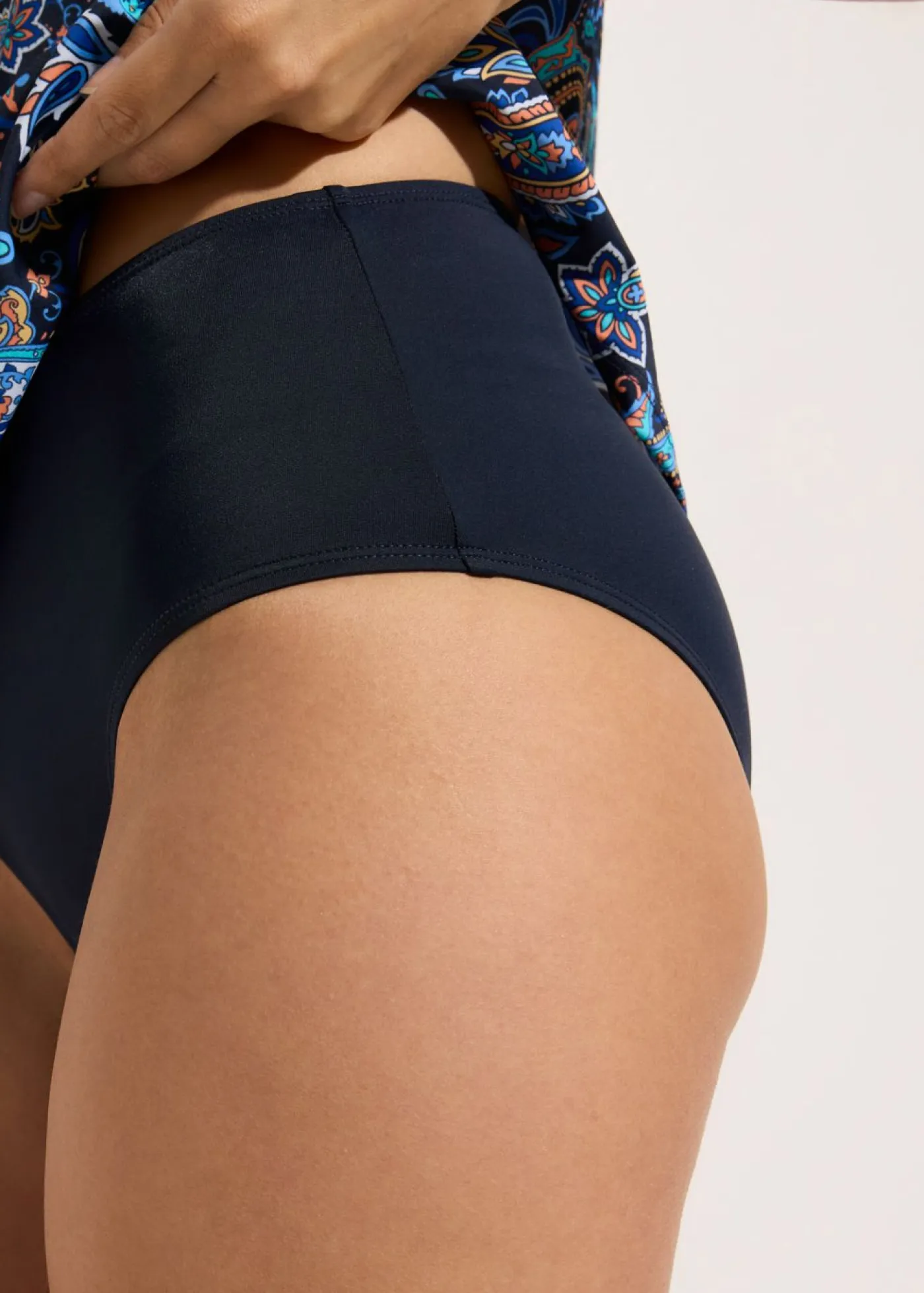 Tankini (2 piezas) con pequeño cordón Mujer Tankinis