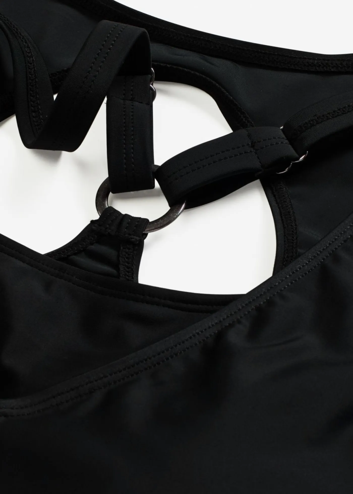 Online Tankini (3 piezas) con top tipo bandeau Mujer Tankinis|Novedades
