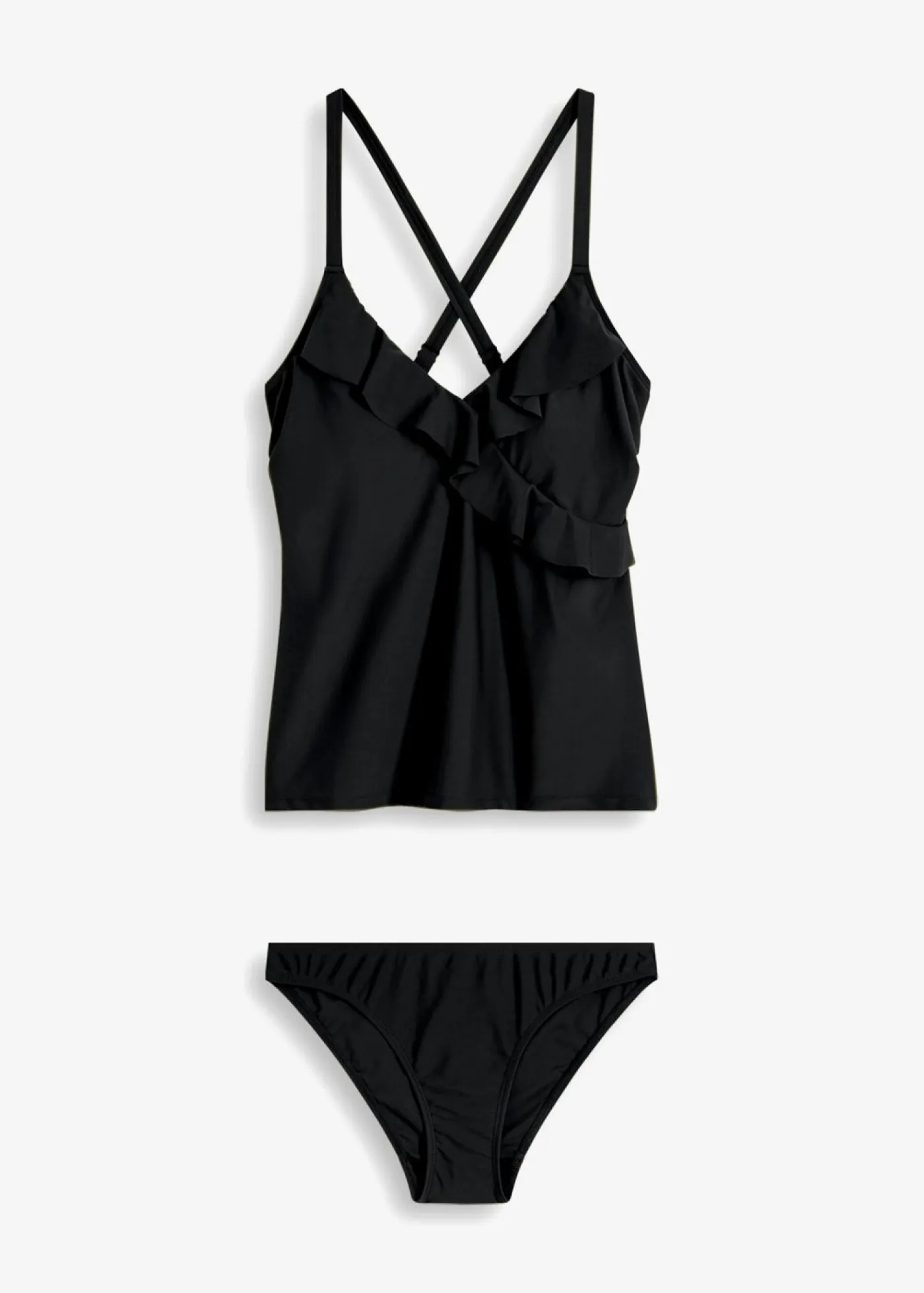 New Tankini (2 piezas) con volante Mujer Tankinis|Novedades
