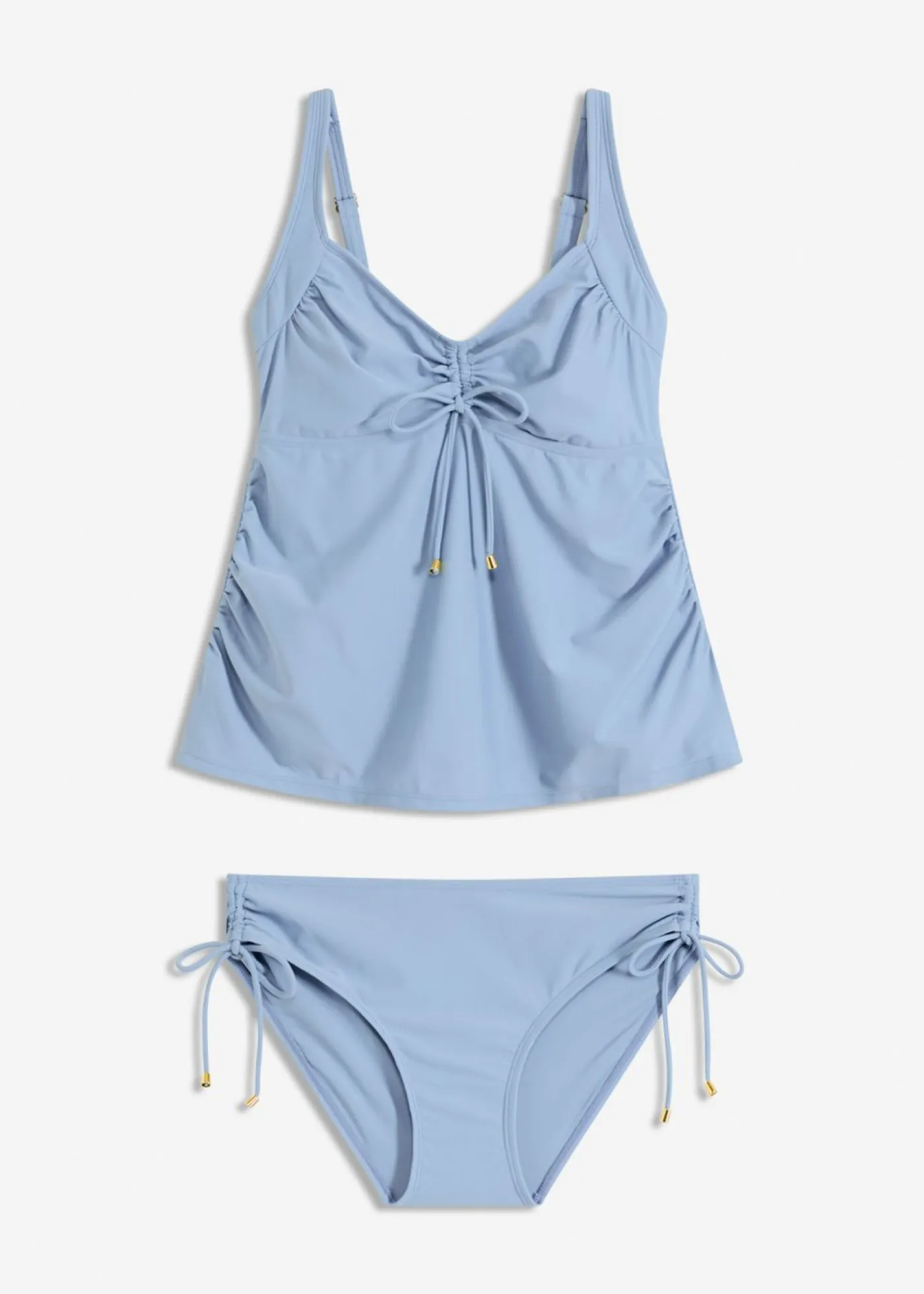 Hot Tankini premamá (2 piezas) con cinta para anudar Mujer Ropa De Baño Premamá|Tankinis