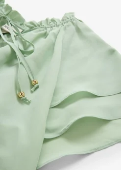 Hot Túnica con contenido de seda Mujer Premium|Camisas Y Blusas