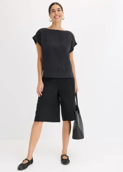 Outlet Túnica con escote barco Mujer Camisas Y Blusas