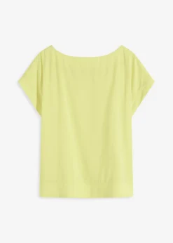 Túnica con escote barco Mujer Camisas Y Blusas