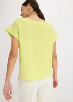 Túnica con escote barco Mujer Camisas Y Blusas