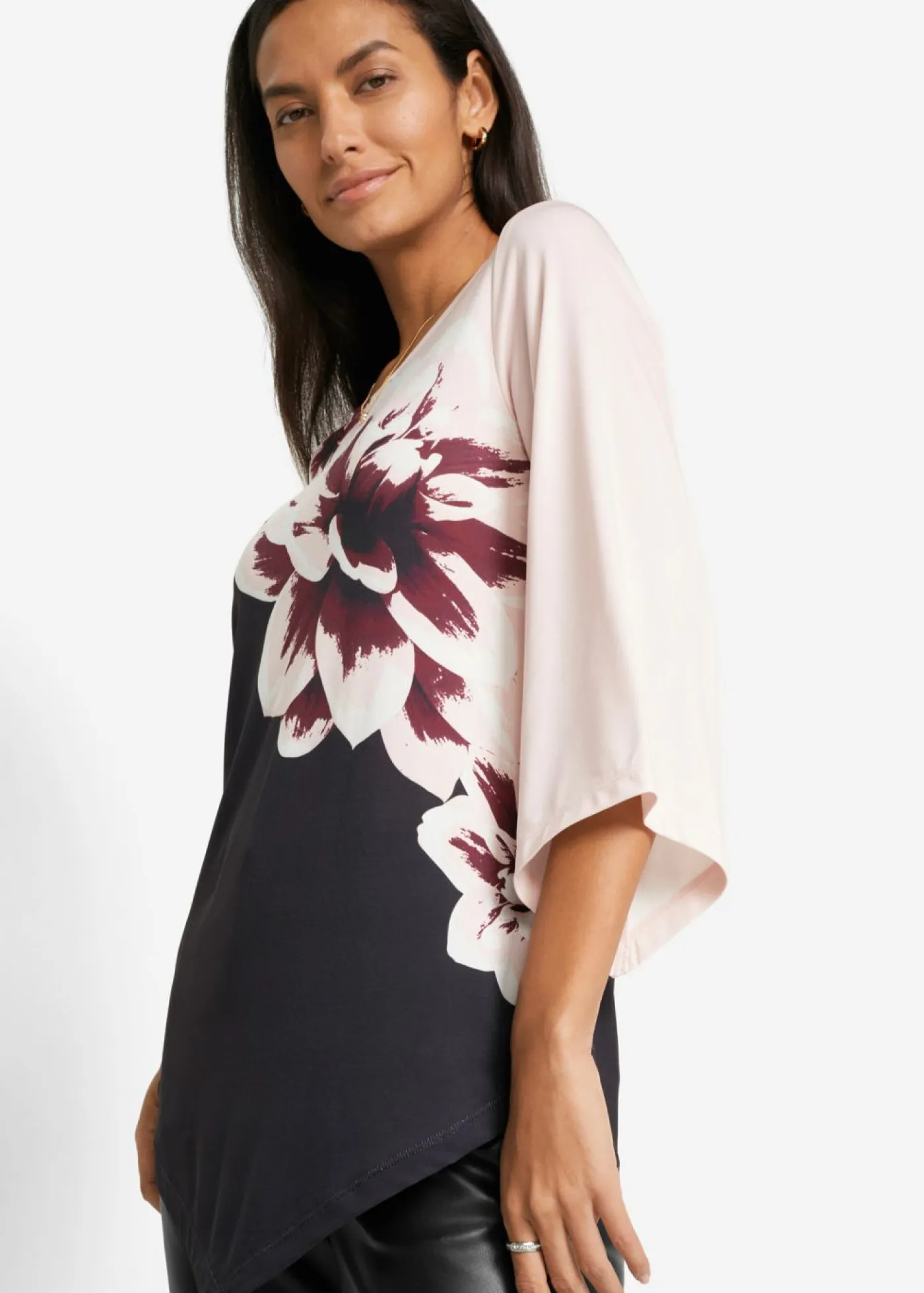 Online Túnica con estampado Mujer Camisetas