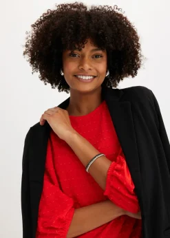 Clearance Túnica con estructura Mujer Camisetas|Novedades