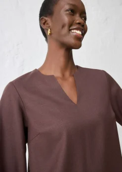Outlet Túnica con lana Mujer Camisas Y Blusas