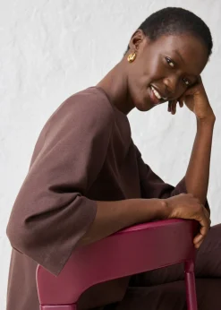 Outlet Túnica con lana Mujer Camisas Y Blusas