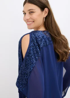 Best Túnica con lentejuelas Mujer Camisas Y Blusas|Ropa Elegante