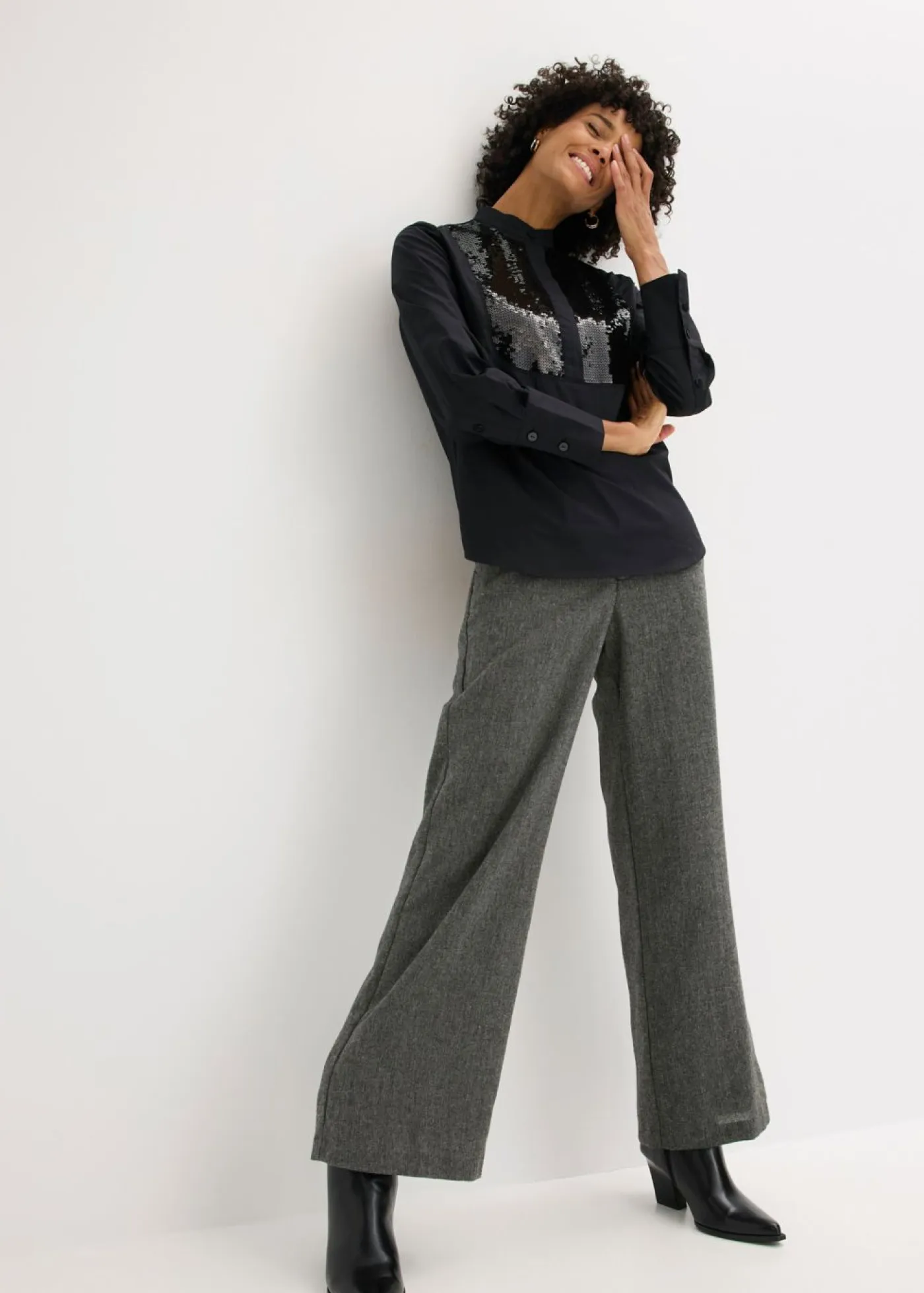 Sale Túnica con lentejuelas Mujer Camisas Y Blusas