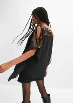 Clearance Túnica con lentejuelas Mujer Camisas Y Blusas|Ropa Elegante