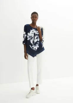 New Túnica con patrón de flores Mujer Camisetas