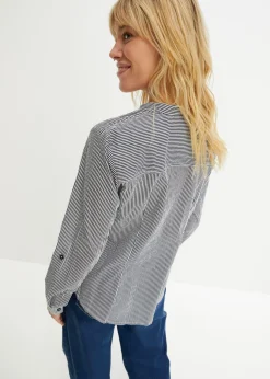 New Túnica de algodón Mujer Camisas Y Blusas