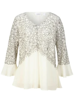 Discount Túnica de encaje Mujer Camisas Y Blusas