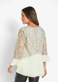 Discount Túnica de encaje Mujer Camisas Y Blusas