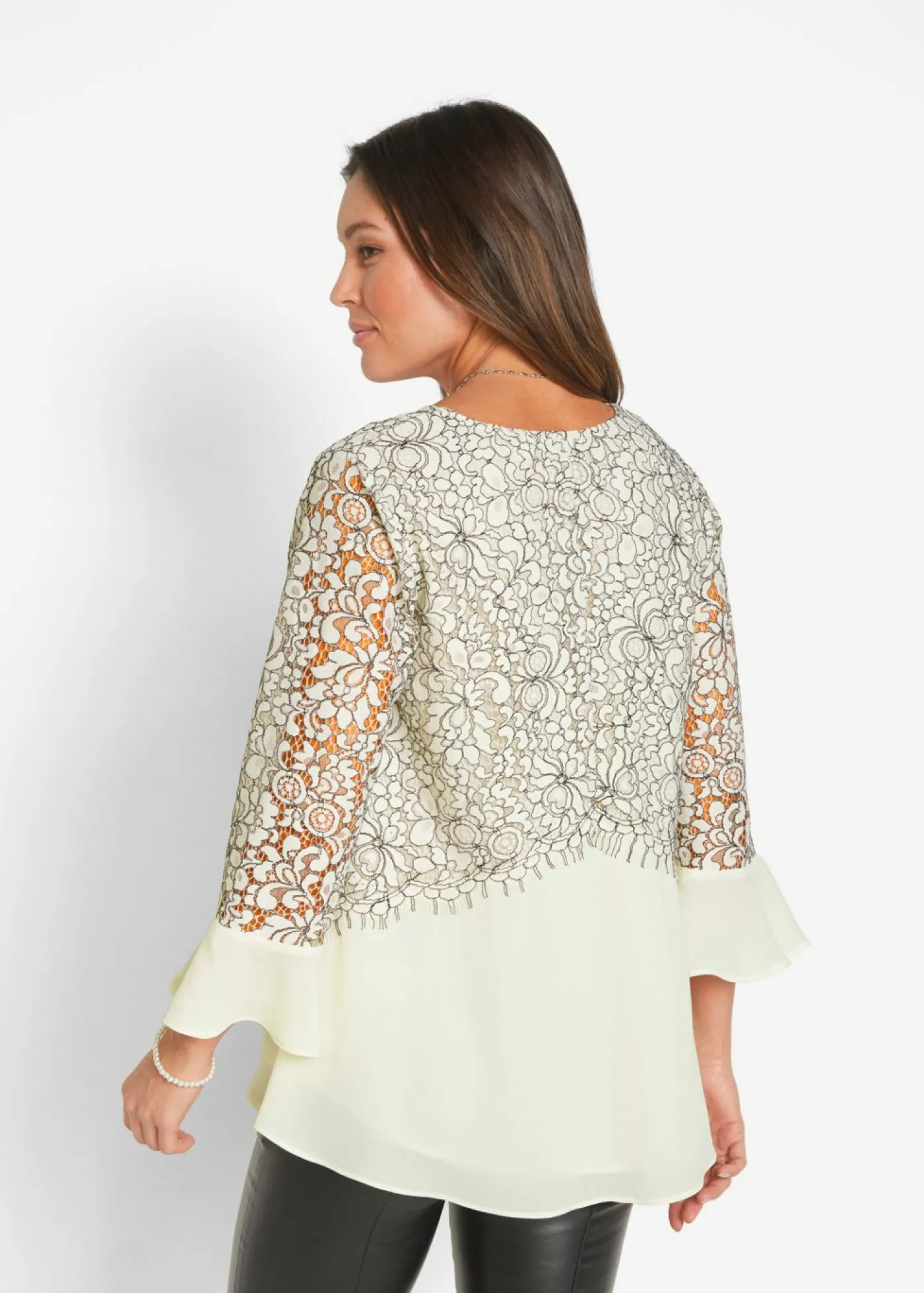 Discount Túnica de encaje Mujer Camisas Y Blusas