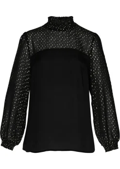 Online Túnica de gasa Mujer Camisas Y Blusas