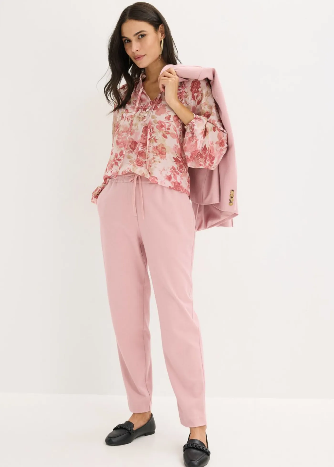 Outlet Túnica de gasa con detalle de lazo Mujer Camisas Y Blusas