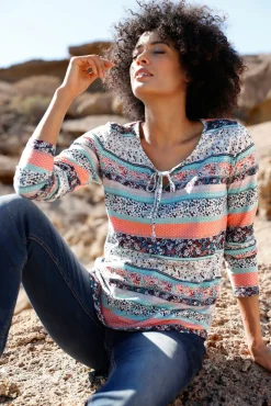 Clearance Túnica de manga larga Mujer Camisetas