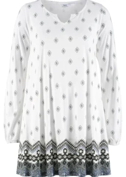 Discount Túnica de mezcla de viscosa y algodón Mujer Camisas Y Blusas