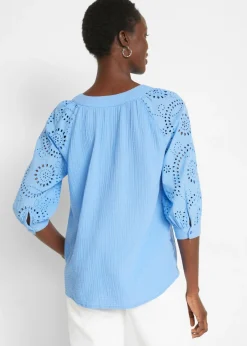 New Túnica de muselina ligera Mujer Camisas Y Blusas|Novedades