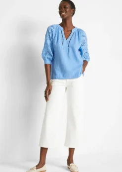 New Túnica de muselina ligera Mujer Camisas Y Blusas|Novedades