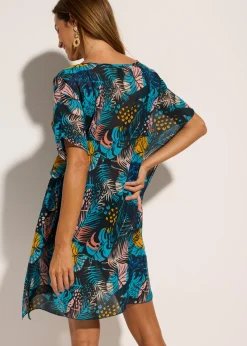 Clearance Túnica de playa de gasa Mujer Ropa De Playa|Vestidos