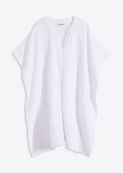 Online Túnica de playa de muselina vaporosa Mujer Ropa De Playa|Vestidos