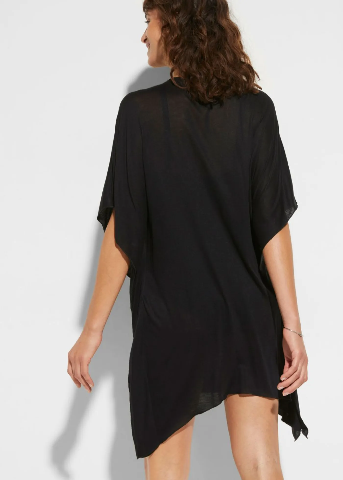 Clearance Túnica de playa transparente de viscosa Mujer Ropa De Playa|Vestidos