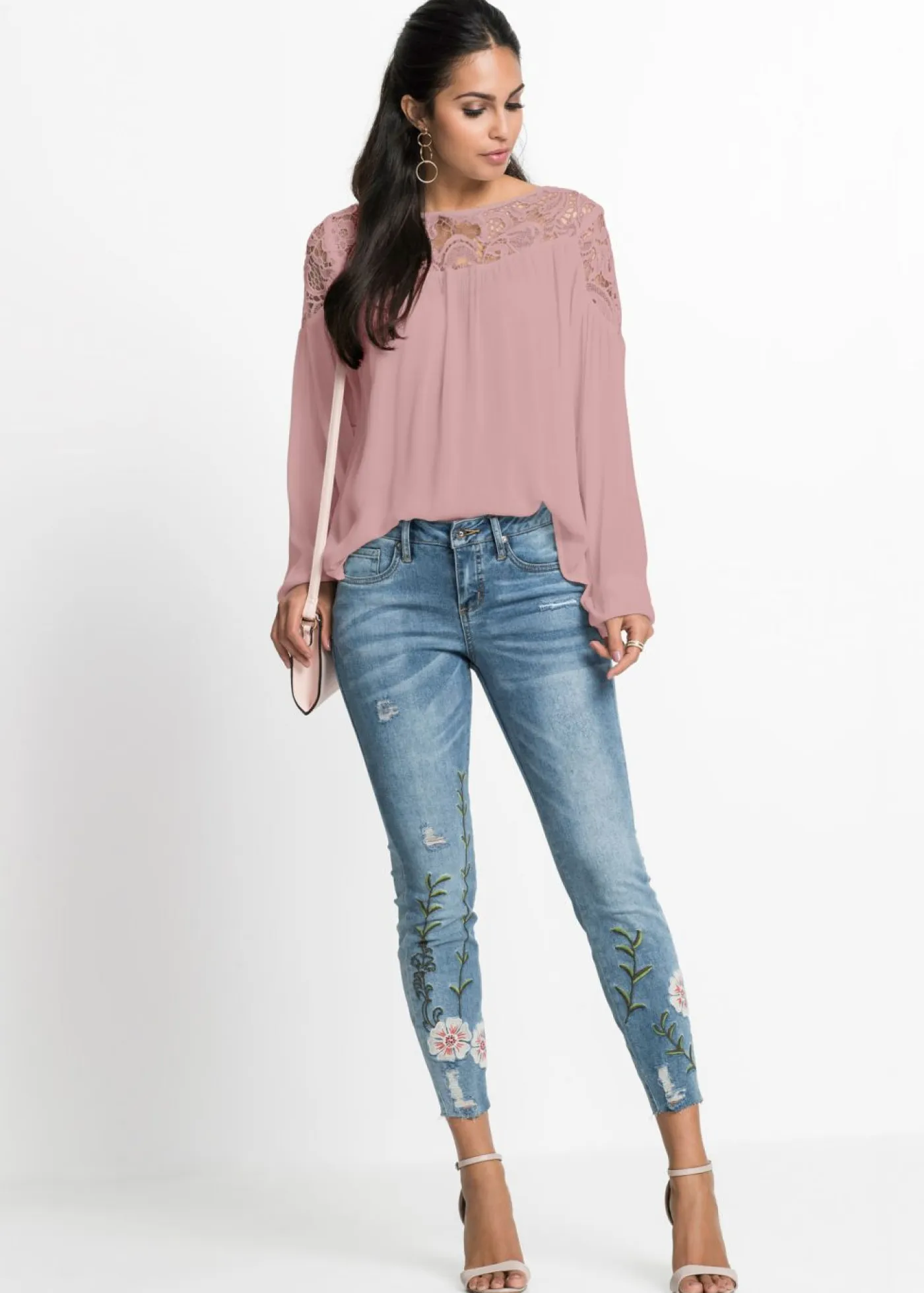 Sale Túnica de viscosa fluida Mujer Camisas Y Blusas