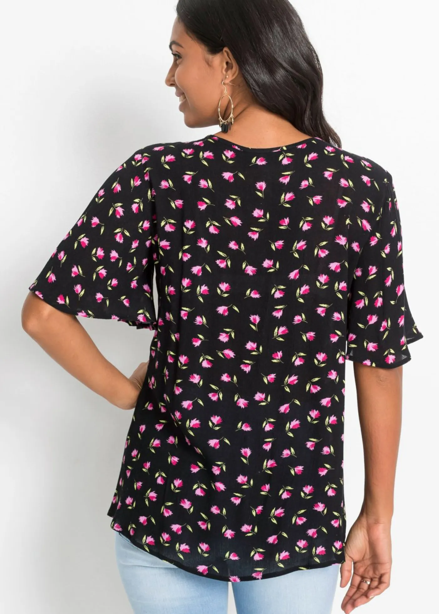 Discount Túnica de viscosa sostenible Mujer Camisas Y Blusas