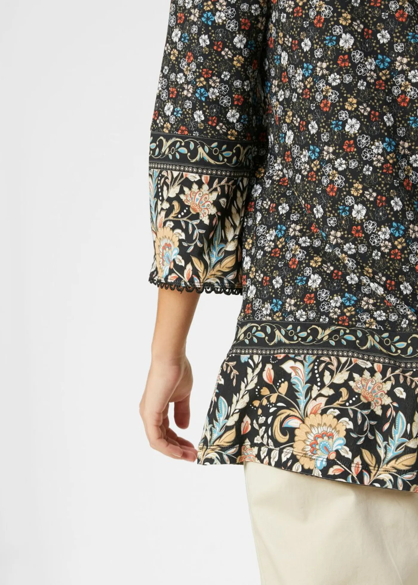 Sale Túnica de viscosa sostenible Mujer Camisas Y Blusas