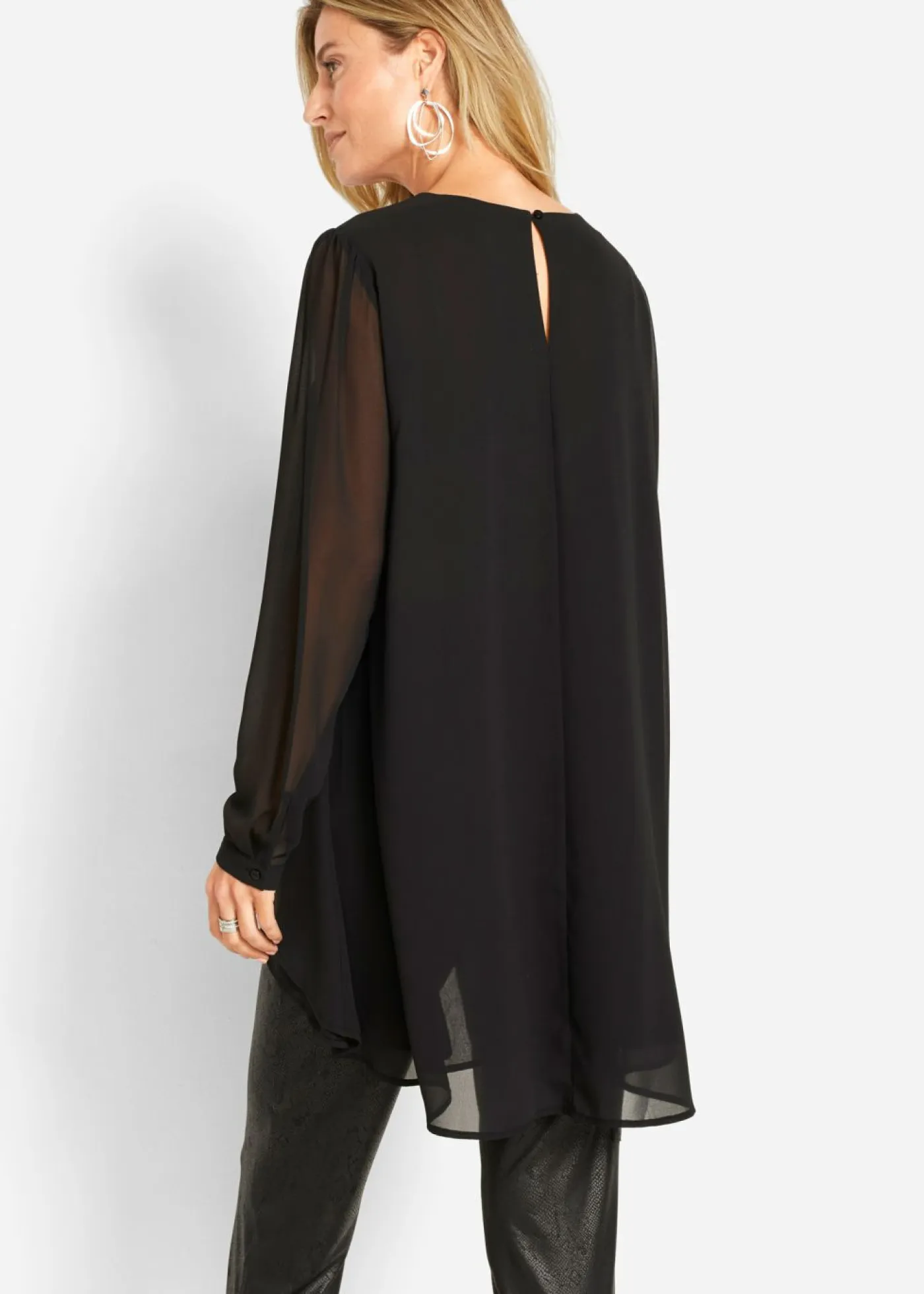 Clearance Túnica larga asimétrica Mujer Camisas Y Blusas
