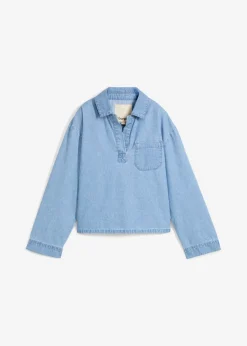 Online Túnica vaquera Mujer Camisas Y Blusas