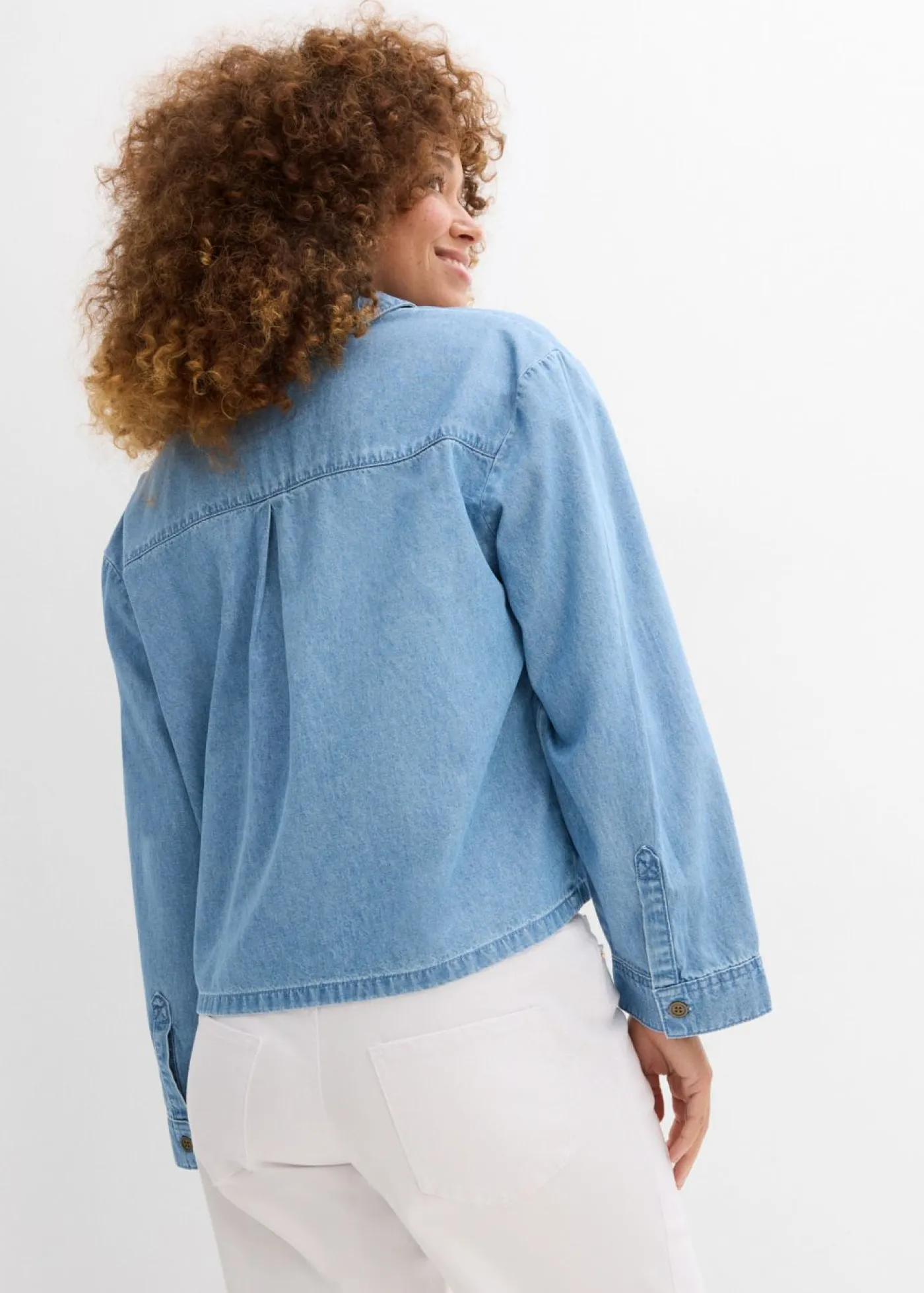 Online Túnica vaquera Mujer Camisas Y Blusas