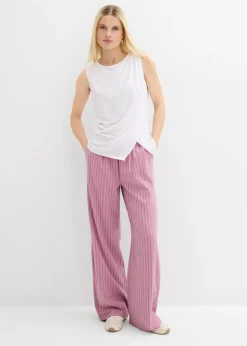 Clearance Top asimétrico Mujer Camisetas|Novedades