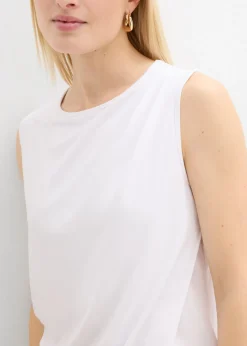 Clearance Top asimétrico Mujer Camisetas|Novedades