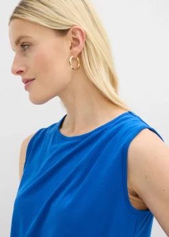 Online Top asimétrico Mujer Camisetas|Novedades