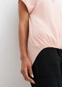 Hot Top asimétrico Mujer Camisetas