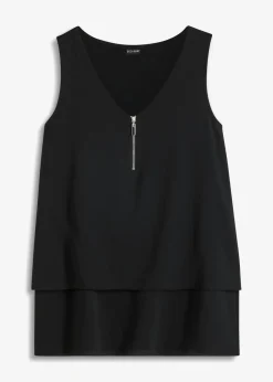 Online Top con cremallera Mujer Camisas Y Blusas|Camisetas
