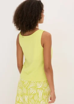 Sale Top con detalle anudado Mujer Camisetas