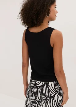 Best Top con detalle anudado Mujer Camisetas