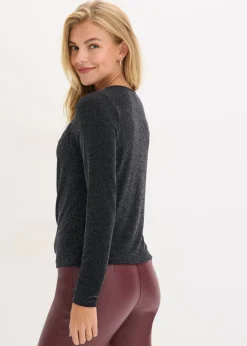 Top con escote cascada Mujer Camisetas
