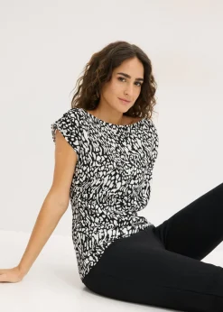 Top con fruncidos Mujer Camisetas