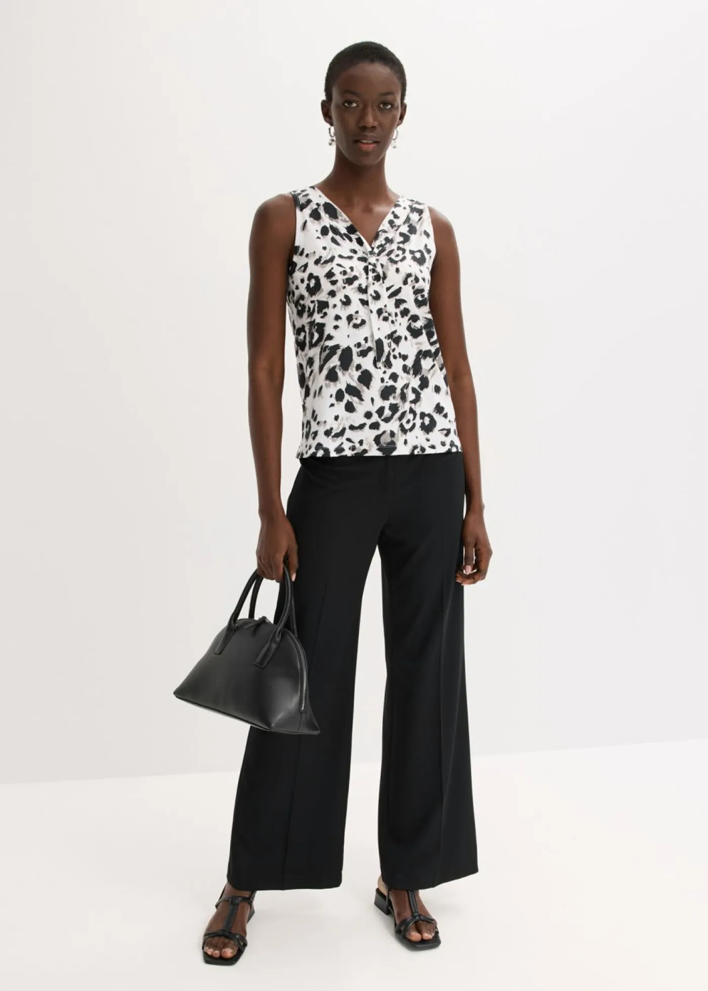 Outlet Top con lazo Mujer Camisetas