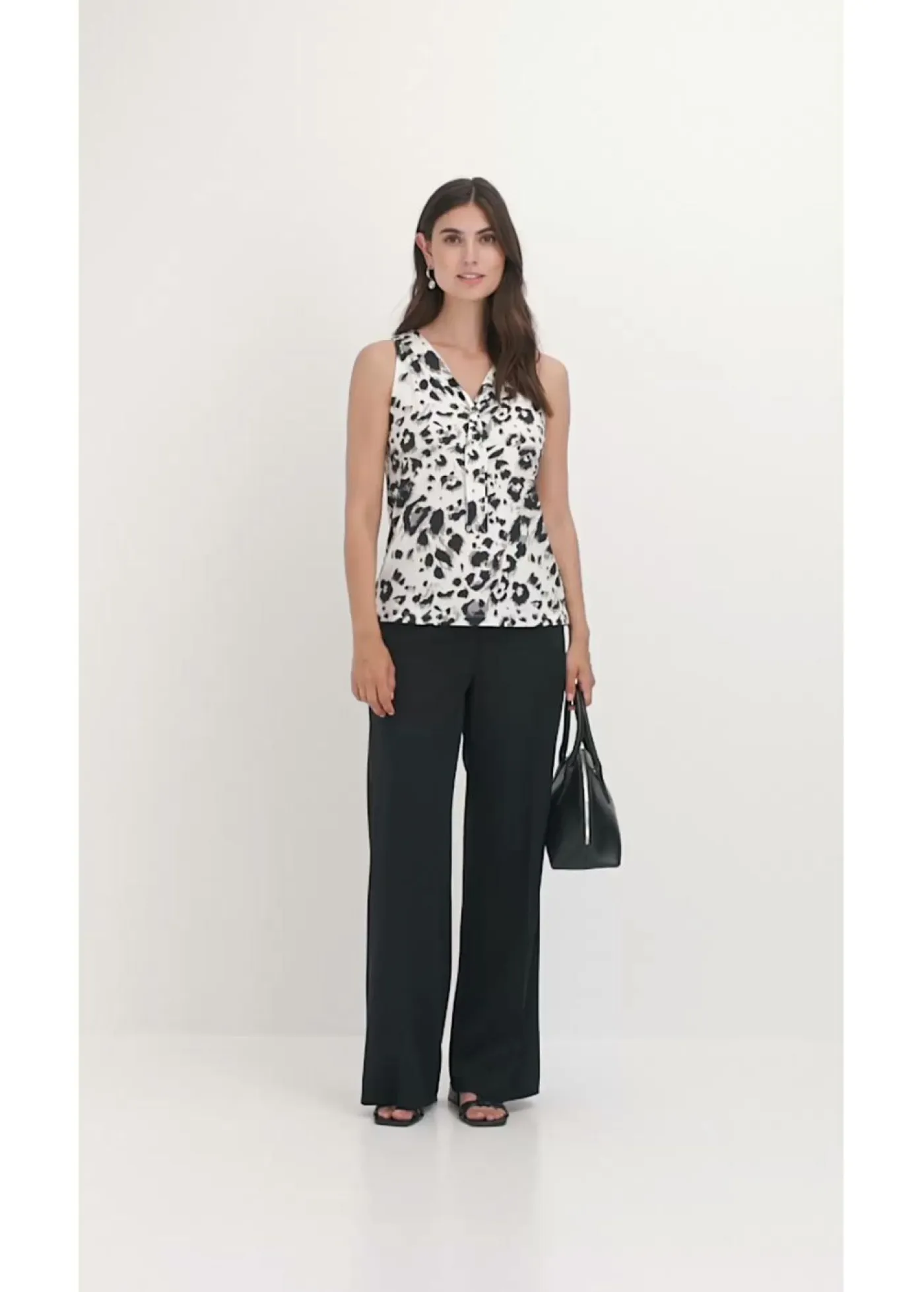 Outlet Top con lazo Mujer Camisetas